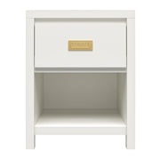 Monarch Hill Haven Kids' 1 Drawer Nightstand - White
