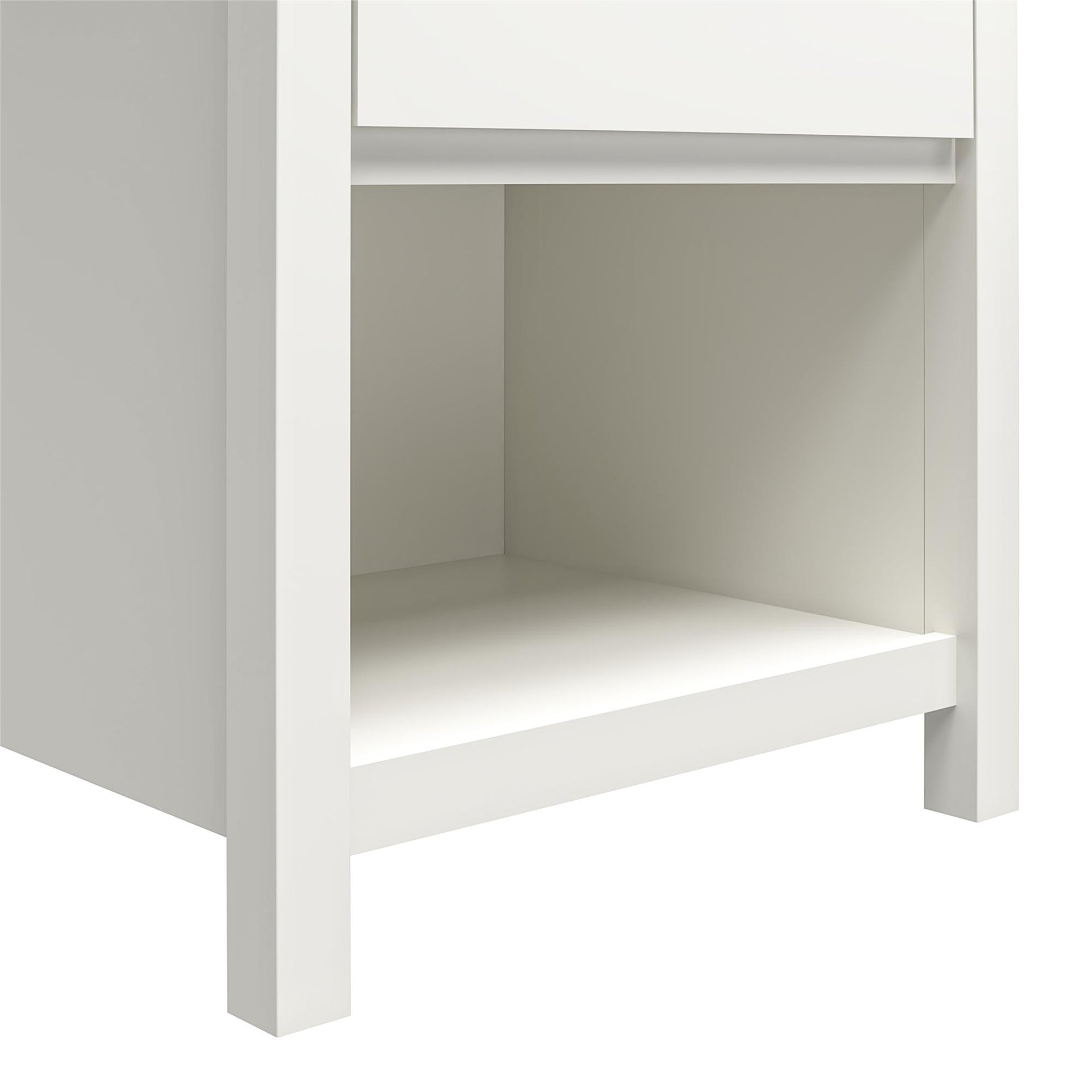 Monarch Hill Haven Kids' 1 Drawer Nightstand - White