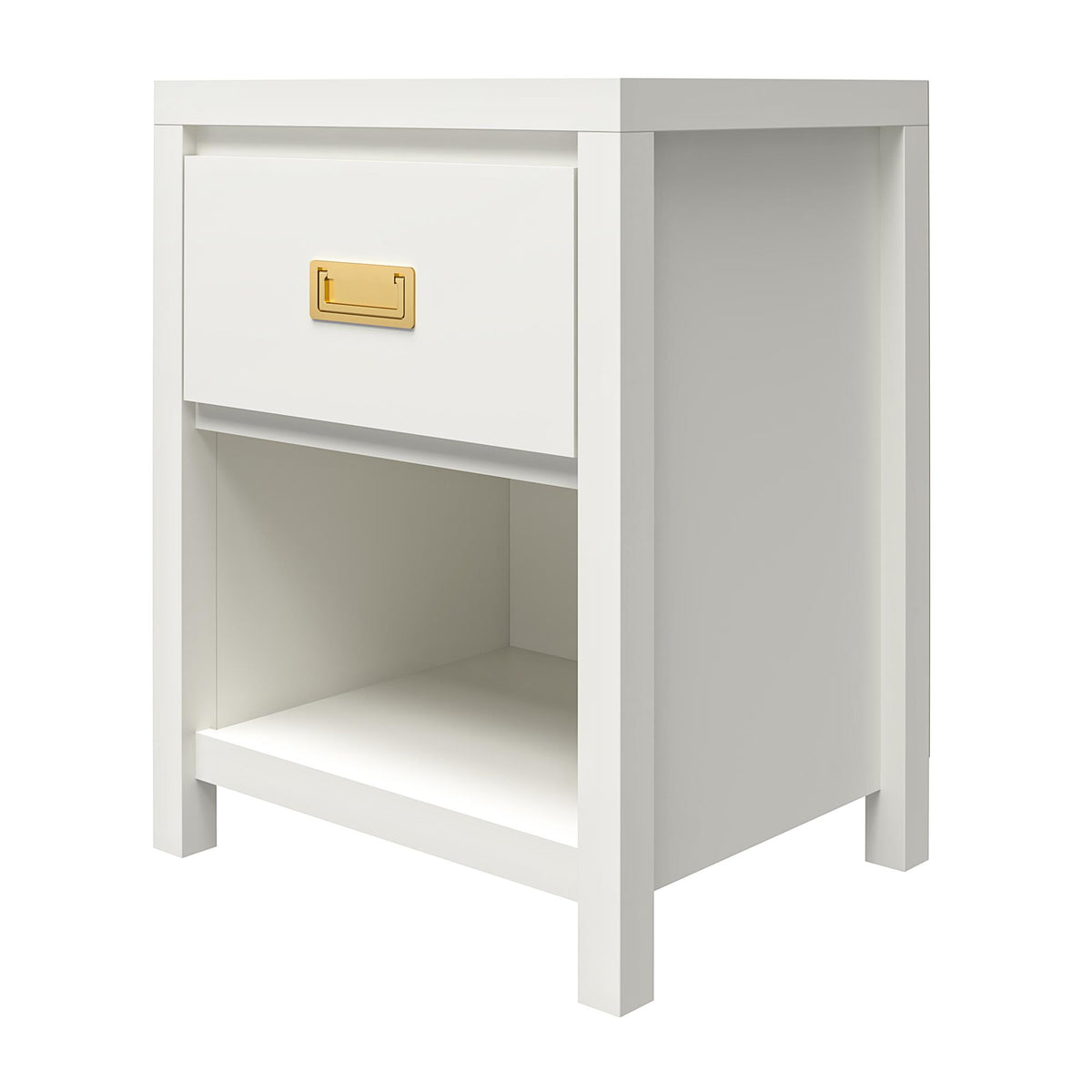 Monarch Hill Haven Kids' 1 Drawer Nightstand - White