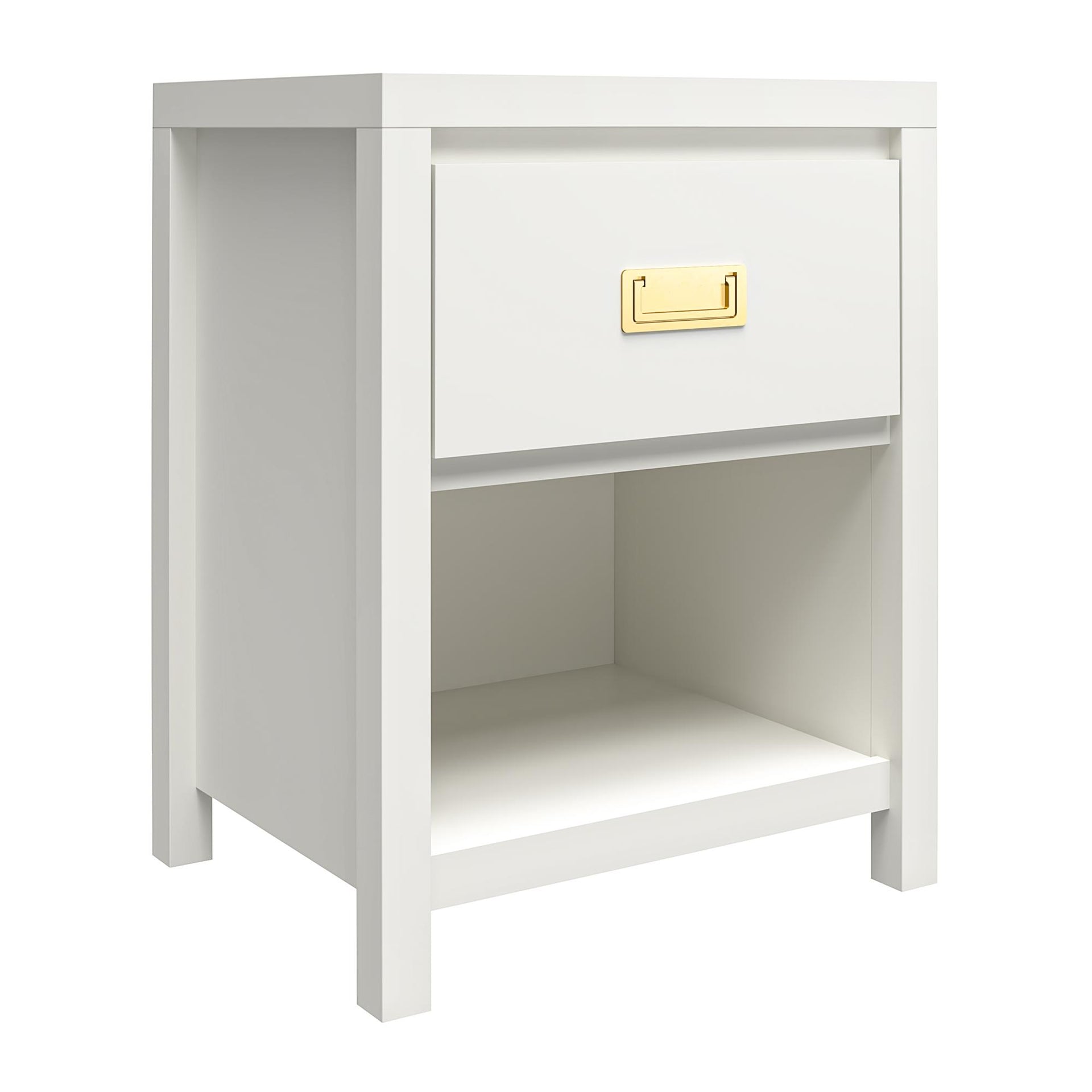 Monarch Hill Haven Kids' 1 Drawer Nightstand - White