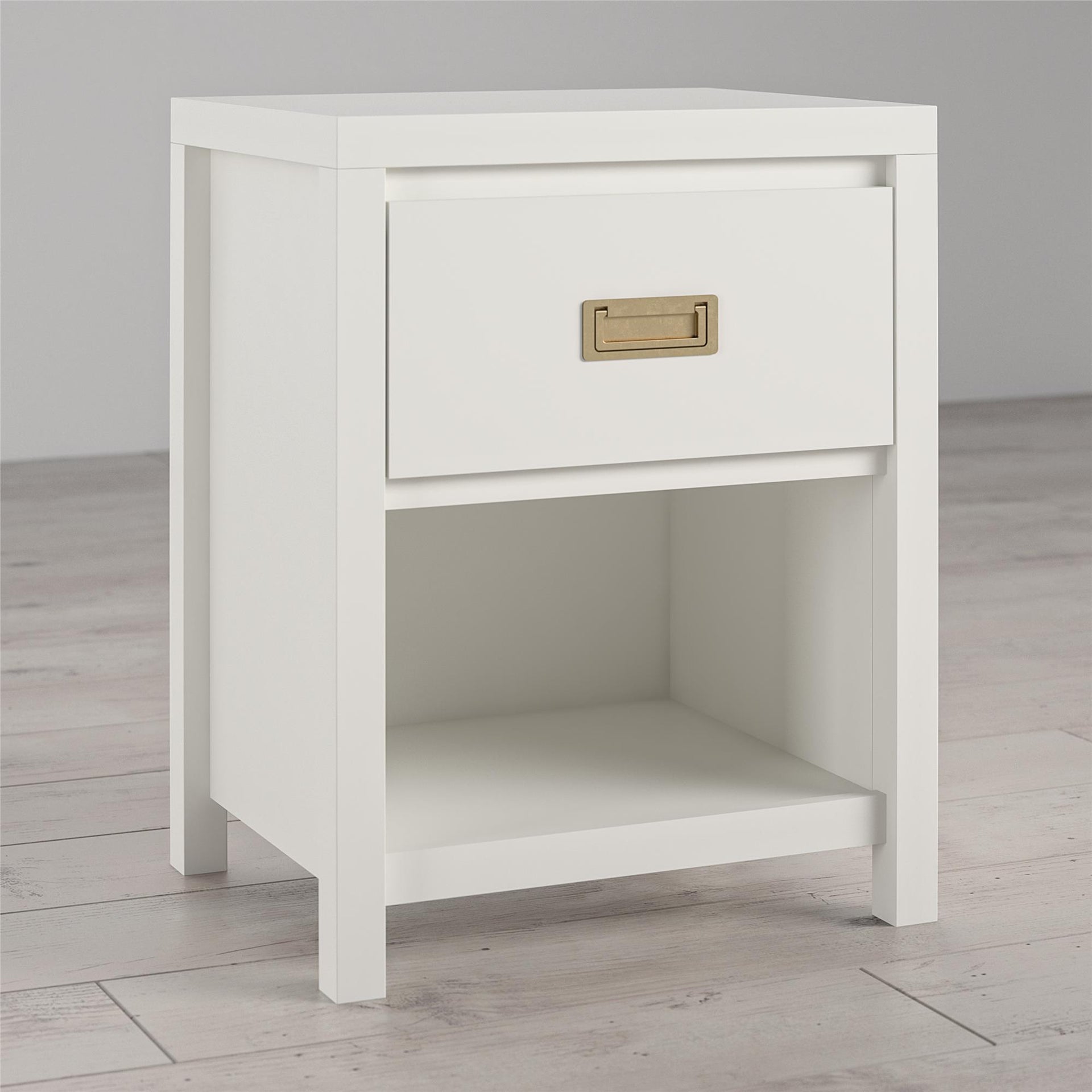 Monarch Hill Haven Kids' 1 Drawer Nightstand - White
