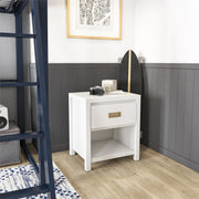 Monarch Hill Haven Kids' 1 Drawer Nightstand - White