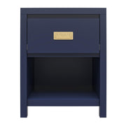 Monarch Hill Haven Kids' 1 Drawer Nightstand - Navy