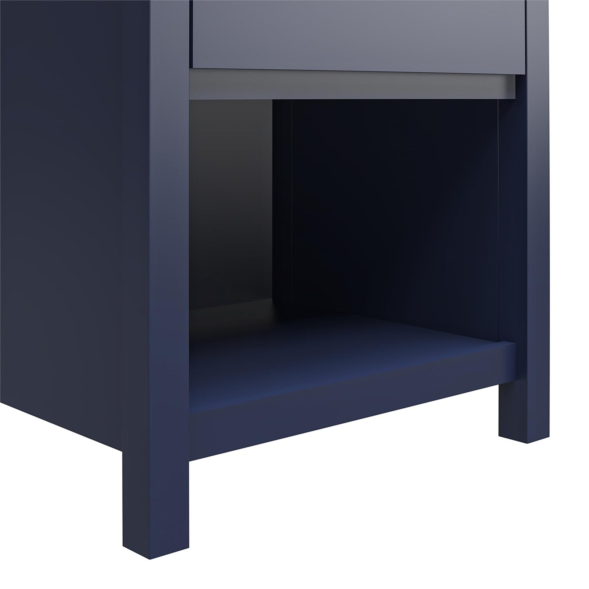 Monarch Hill Haven Kids' 1 Drawer Nightstand - Navy