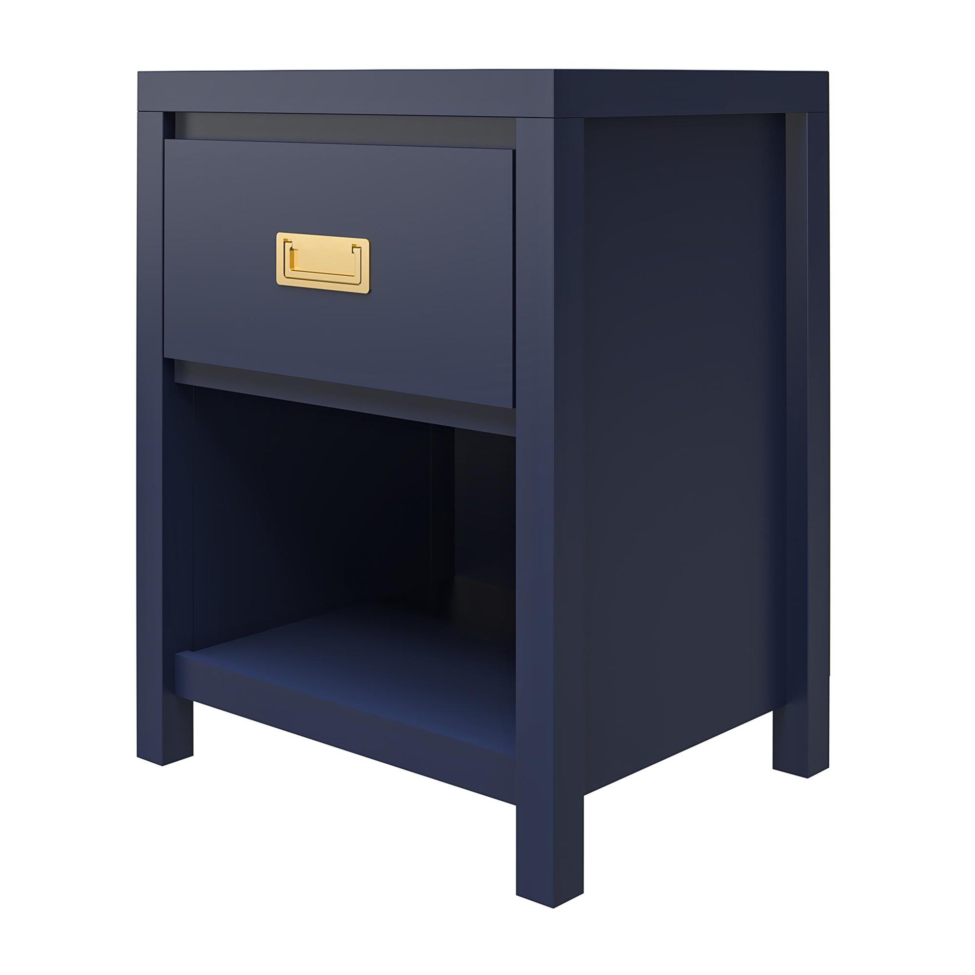Monarch Hill Haven Kids' 1 Drawer Nightstand - Navy
