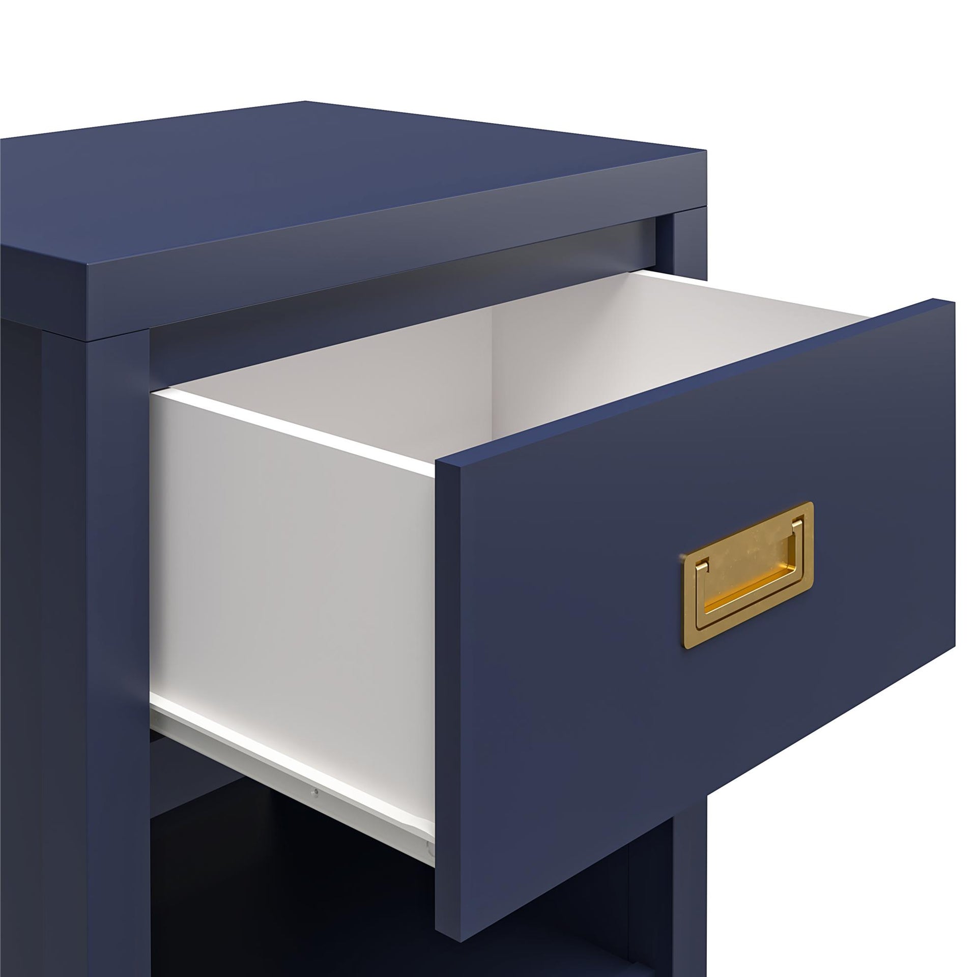 Monarch Hill Haven Kids' 1 Drawer Nightstand - Navy