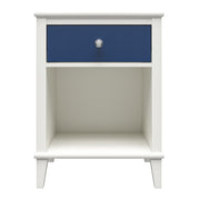 Monarch Hill Poppy Nightstand with 2 Sets of Knobs - Blue