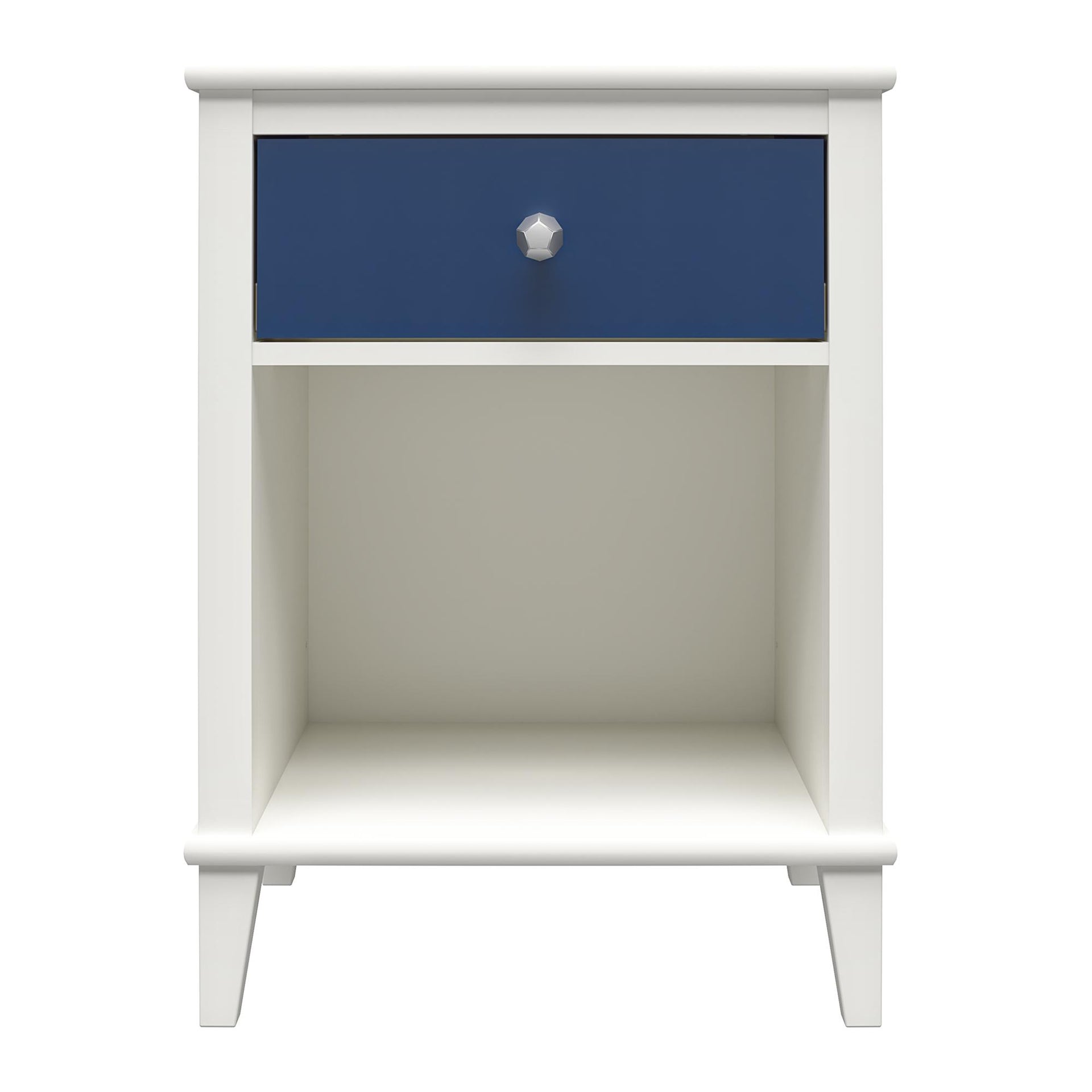 Monarch Hill Poppy Nightstand with 2 Sets of Knobs - Blue