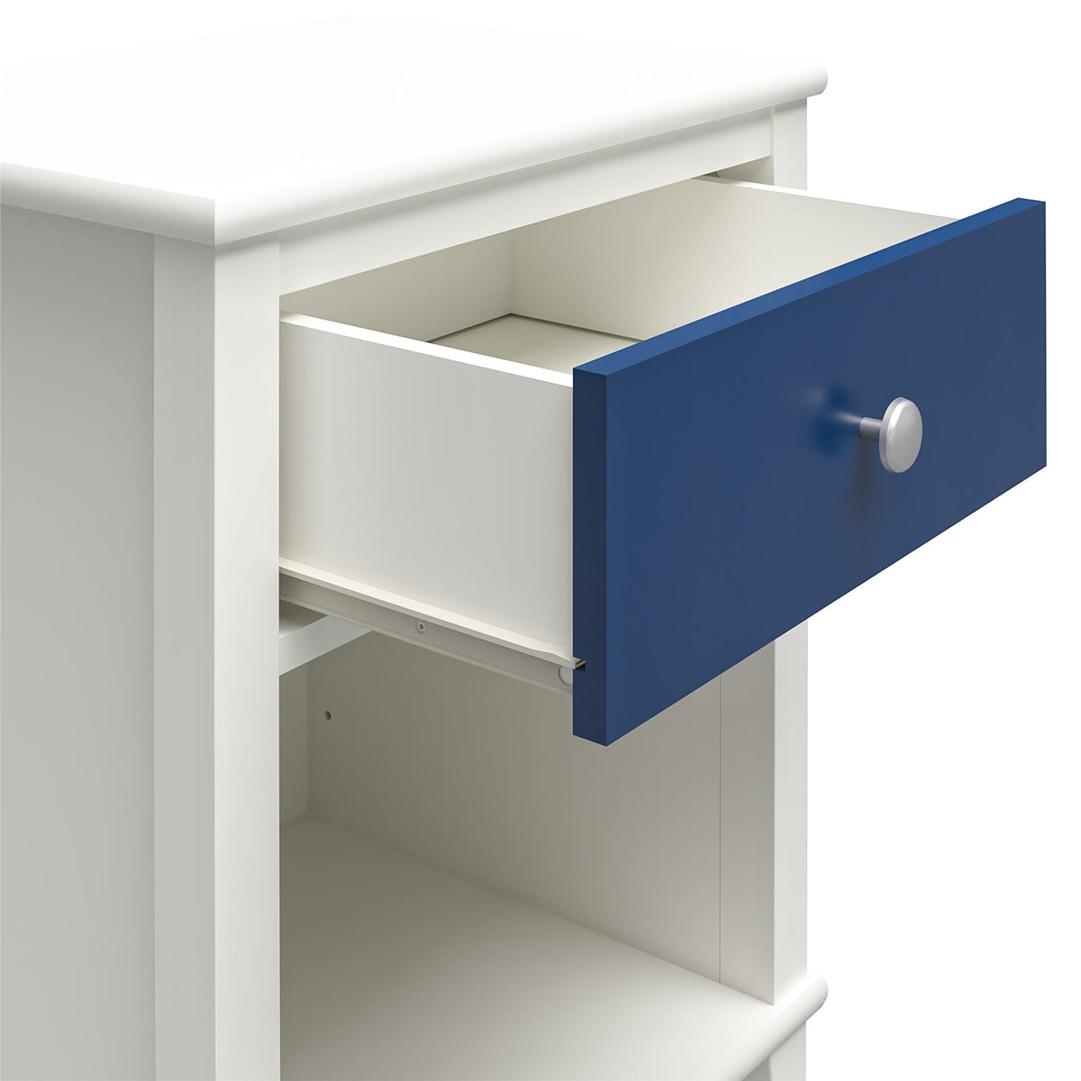 Monarch Hill Poppy Nightstand with 2 Sets of Knobs - Blue