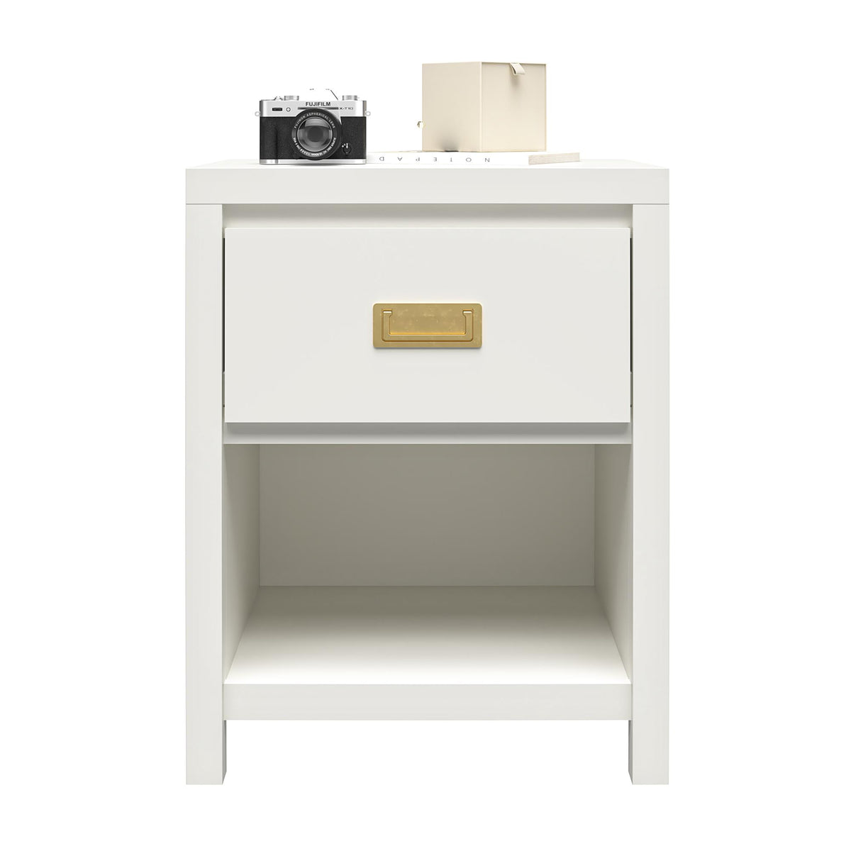 Monarch Hill Haven Kids' 1 Drawer Nightstand - White