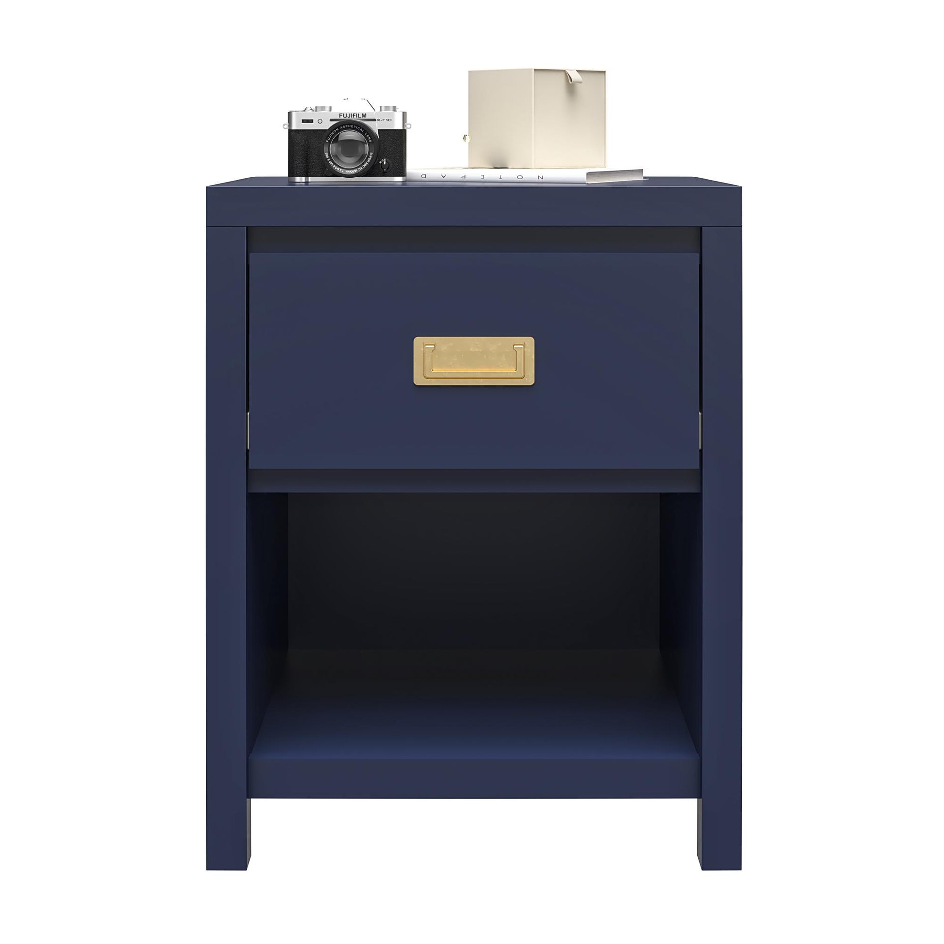 Monarch Hill Haven Kids' 1 Drawer Nightstand - Navy