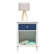 Monarch Hill Poppy Nightstand with 2 Sets of Knobs - Blue