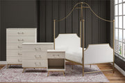 Monarch Hill Clementine White Nightstand - Ivory Oak