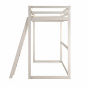 Little Seeds Monarch Hill Haven Metal Loft Bed - White - Twin