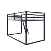 Little Seeds Monarch Hill Haven Twin Metal Junior Loft Bed - Navy - Twin